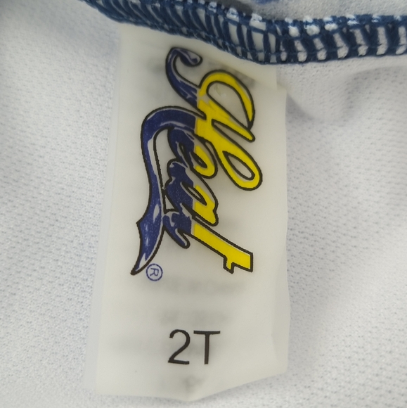 NWT Girls Toddler Seahorse UPF 50+ One Piece Swimsuit - Picture 4 of 5